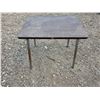 Image 1 : Small wood table- 24" by 18" by 22"H