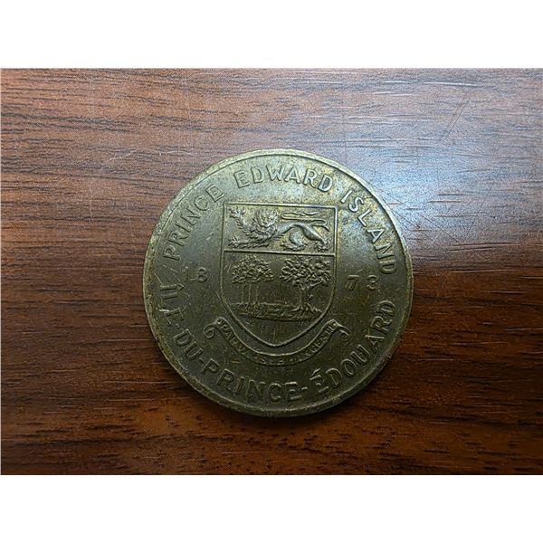 1873 prince edward island token