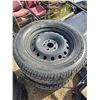 Image 2 : 20" 5 Bolt Steel Rims & 275/55R20 Winter Studded Tires
