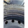 Image 7 : 20" 5 Bolt Steel Rims & 275/55R20 Winter Studded Tires