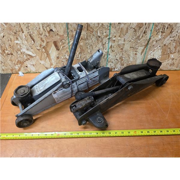 2- 2 ton floor jacks
