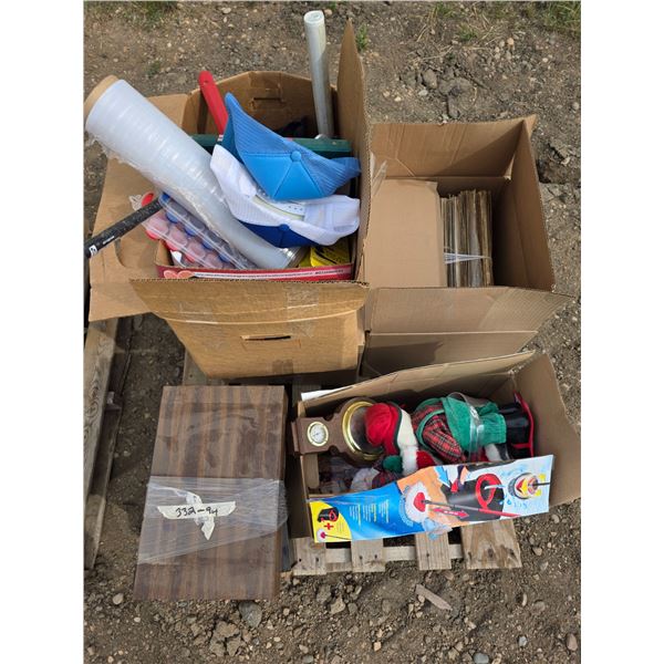Pallet of misc items