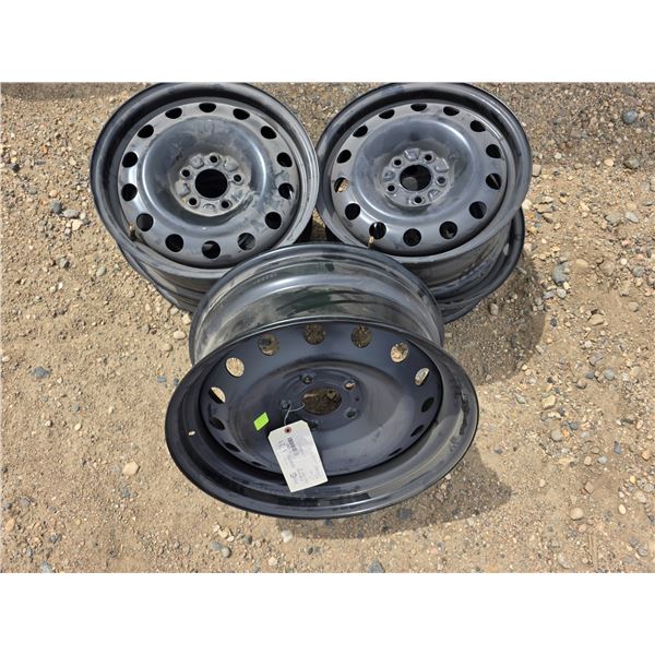 5 rims- 4 are 16 by 6.5 and 1 is size 20