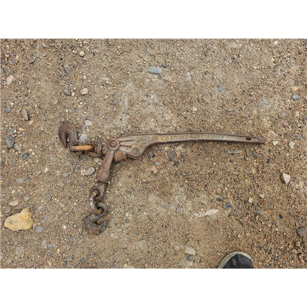 Vintage EC Atkins & Company Tow Chain Tie Down