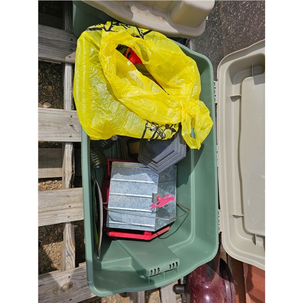 Bin Full of Hummingbird Feeders/Bird Houses