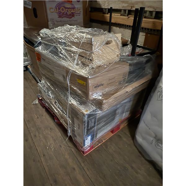 Pallet - Assorted Items - Includes Dresser, Air Mattress,  Office Chair, Table, Etc.