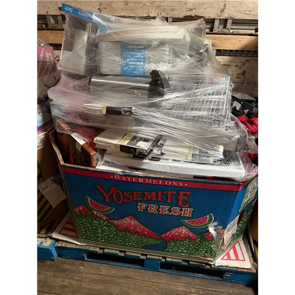 Pallet - Assorted Items - Includes Brita Water Filter, Thermos, Dog Coats, Cookware, Storage, Etc.