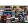 Image 1 : Shelf - Assorted Items - Includes Shop Vacs, Heaters, Air Fryers, Blenders, Google Pixel Stand, Etc.