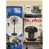 Image 2 : Shelf - Assorted Items - Includes Shop Vac, Pressure Cooker, Fans, Blender, Toaster, Etc.