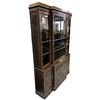 Image 2 : Tall Chinoiserie Black-Lacquer Cabinet