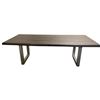 Image 2 : NEW Taj Large Dining Table - Vinegar Matte - Total Retail Value $2,652.75 CAD - 94in x 38in x 30in