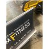 Image 2 : Group of 2 Black Rigid Suitcases & 2 Print Banners