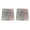 Image 1 : NEW in BOX - Set of Two 24 x 24 Square Cone Ceiling White Diffusers, Retail Price $239.99