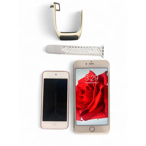 Iphone (Tested)/Polar A360 Fitness Tracker ( R.V. $159.99) & Pink Ipod