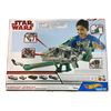 Image 2 : Hot Wheels Star Wars Millennium Falcon Character Cars Playset – Includes Chewbacca Car