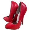 Image 2 : Group of 5 Ellie High-Heel Pumps – Black, Red & Pink Assorted Sizes