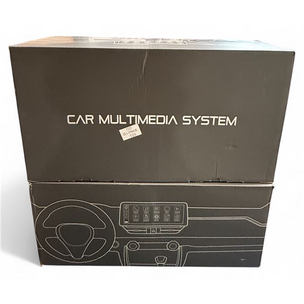 Group of 2 Car Multimedia System – Android 12.3  Touchscreen Full-fit Screen
