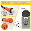 Image 2 : New OPL5 50 Amp Generator Cord and Power Inlet Boxv