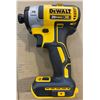 Image 2 : DeWalt 20v Max XR 1/4" 3-Speed Brushless Impact Driver w/ Bits - BNIB