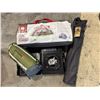 Image 1 : Camping Lot - Outbound 8 Person 2 Room Tent, Hotcore R-100 Sleeping Bag, Chair & Portable Stove