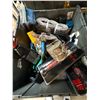 Image 2 : 3 Bins - Tie-Down Straps, Trouble Lights, Christmas Decorations, Etc.