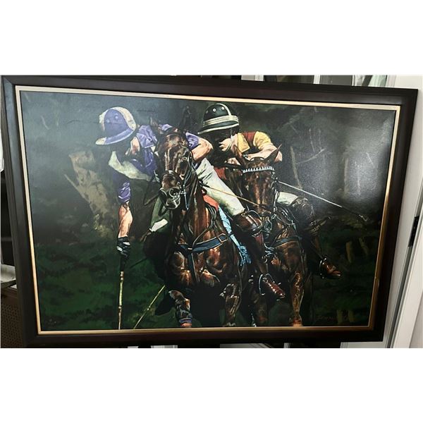 Polo Players by Stephen Holland