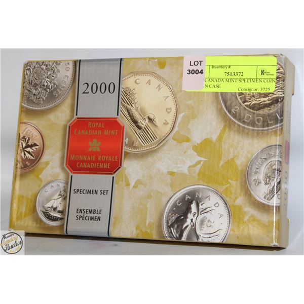 2000 CANADA MINT SPECIMEN COIN SET IN CASE