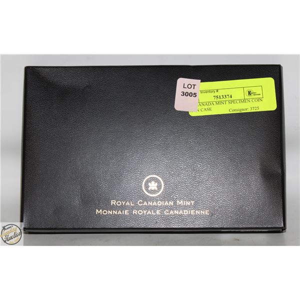 2008 CANADA MINT SPECIMEN COIN SET IN CASE