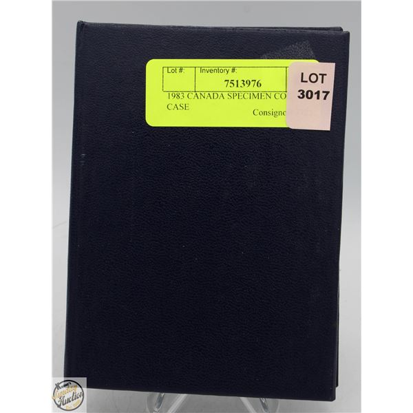 1983 CANADA SPECIMEN COIN SET W CASE