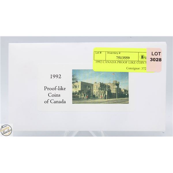 1992 CANADA PROOF LIKE COIN SET