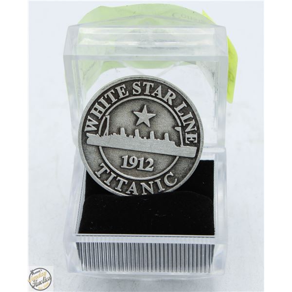 WHITE STAR TITANIC COLLECTOR COIN