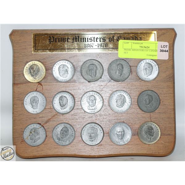 PRIME MINISTERS OF CANADA COIN SET