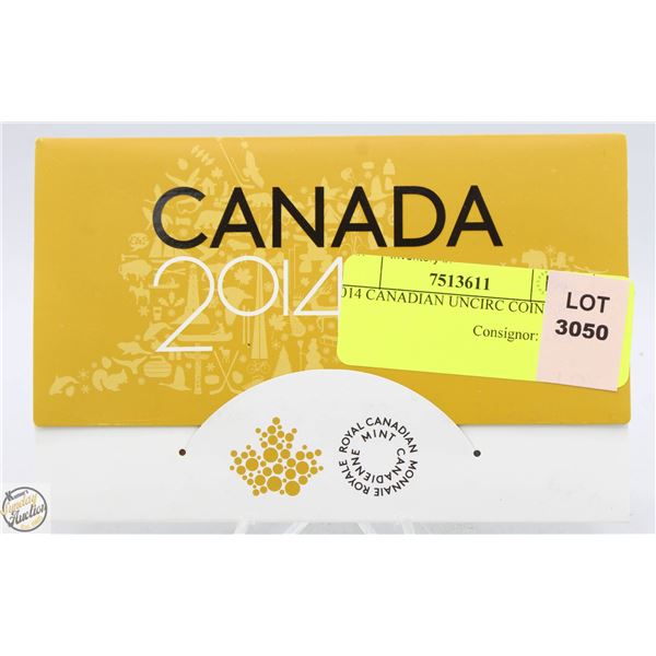 2014 CANADIAN UNCIRC COIN SET