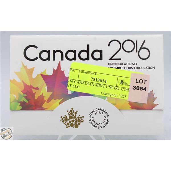 2016 CANADIAN MINT UNCIRC COIN SET LLC