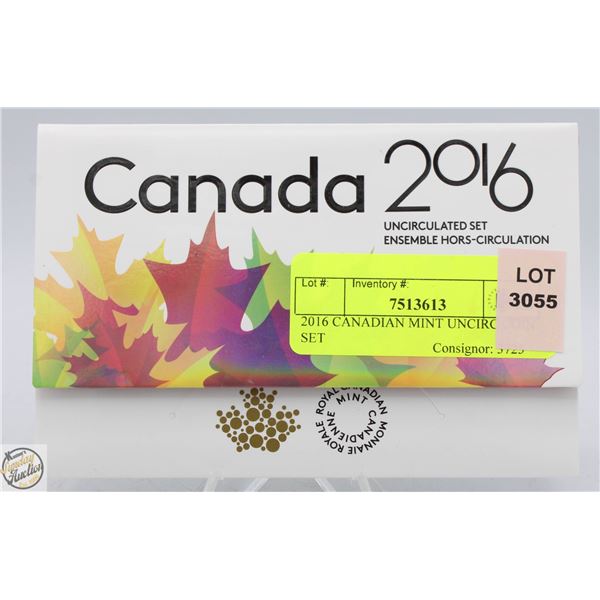 2016 CANADIAN MINT UNCIRC COIN SET