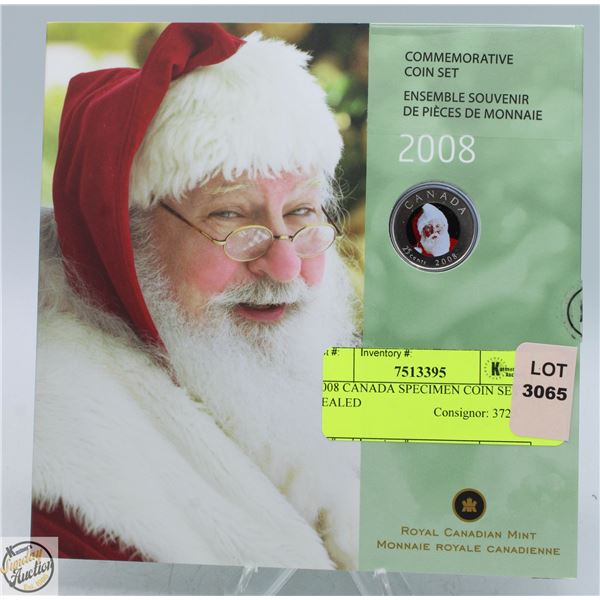 2008 CANADA SPECIMEN COIN SET SEALED