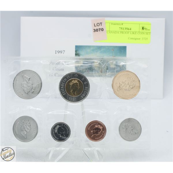 1997 CANADA PROOF LIKE COIN SET