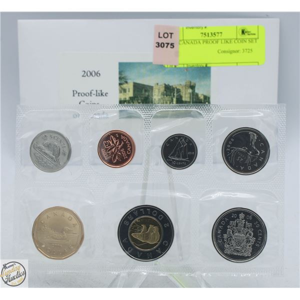 2006 CANADA PROOF LIKE COIN SET