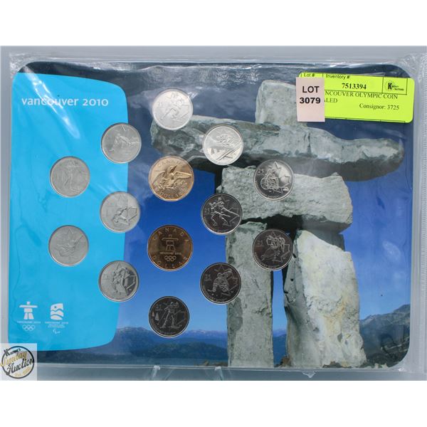2010 VANCOUVER OLYMPIC COIN SET SEALED