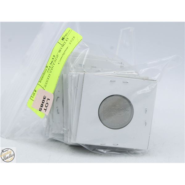 LOT 20 ASSTD VINTAGE WORLD COINS