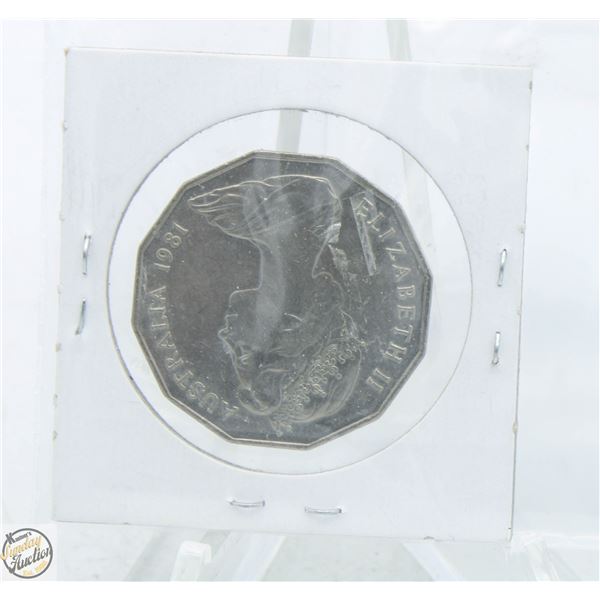 DIANA & CHARLES 50 CENT COIN AUSTRALIA