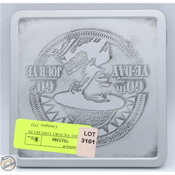 2005 VE DAY VICTORY COIN SET IN CASE