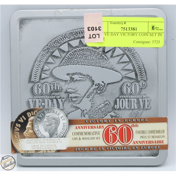 2005 VE DAY VICTORY COIN SET IN CASE