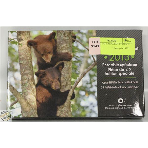 2013 UNCIRC CANADIAN COIN SET