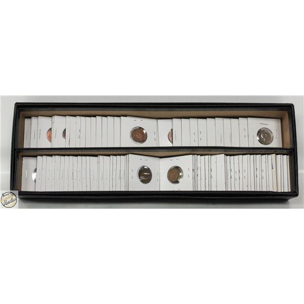 BOX OF ASSORTED VINTAGE COINS