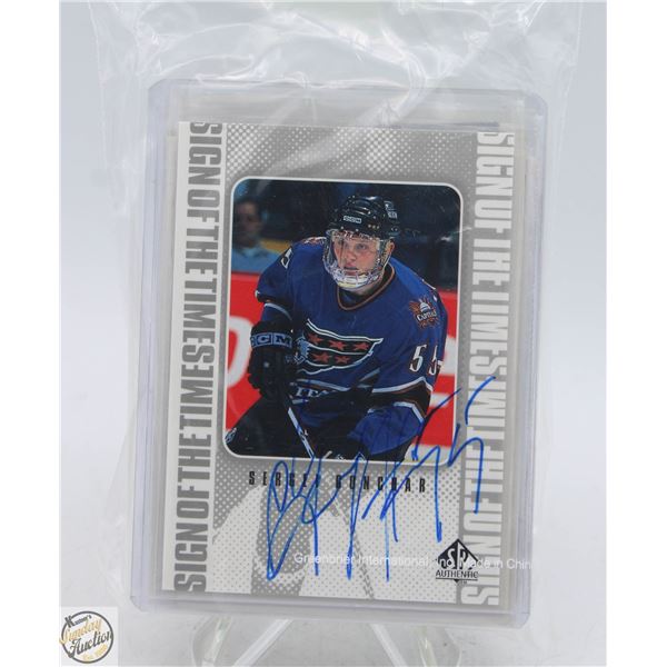 25 ASSORTED AUTOGRAPHED HOCKEY CARDS