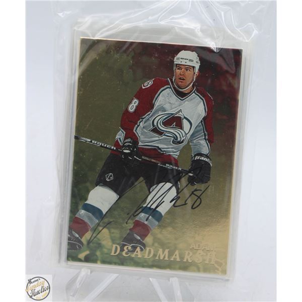 25 ASSORTED AUTOGRAPHED HOCKEY CARDS