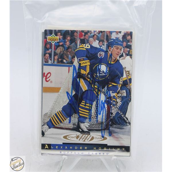 ALEXANDER MOGILNEY AUTOGRAPH CARD LOT OF 5