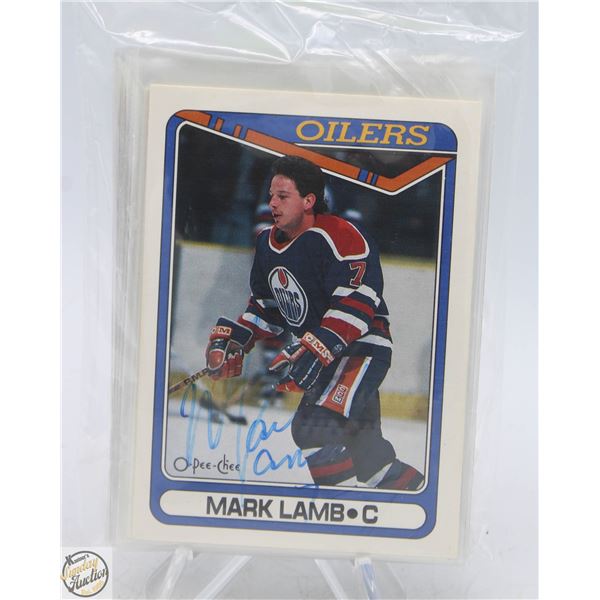 25 ASSORTED AUTOGRAPHED HOCKEY CARDS
