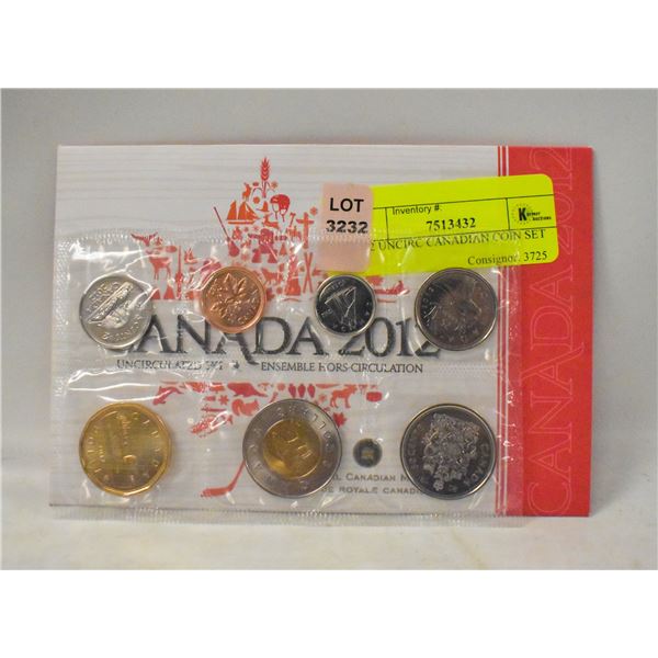 2012 UNCIRC CANADIAN COIN SET